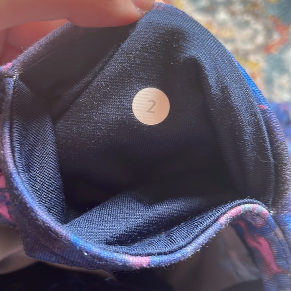 Lululemon Workout Capri Pants Winder Under Moody Mirage - Picture 4 of 5